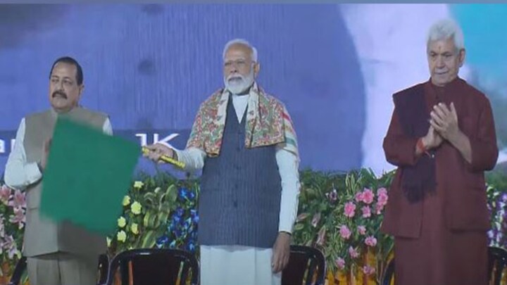 'Your dreams of 70 years will be fulfilled by Modi': PM launches projects worth over Rs 32,000 crore in Jammu