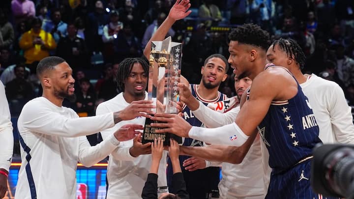 NBA All-Star Game: Points records fall with the East beating the West 211-186