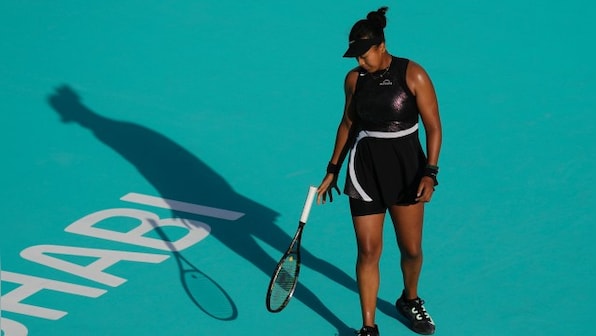 Naomi Osaka trying not to feel 'a failure' after early Abu Dhabi exit