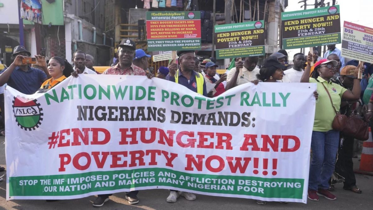 Union Workers In Nigeria Hold Nationwide Strike Over Soaring Inflation ...