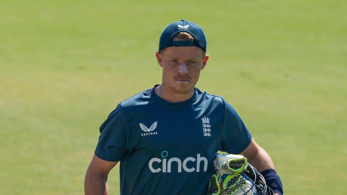 England batter Ollie Pope says spinfriendly Ranchi wicket will make