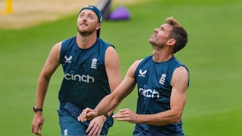 England pacer Ollie Robinson (left) is yet to make an appearance in the ongoing Test series against India. PTI