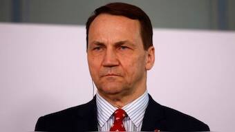 On Monday, Polish Foreign Minister Radoslaw Sikorski pleaded with US House Speaker Mike Johnson to permit a vote on fresh US aid for Ukraine Image Courtesy Reuters