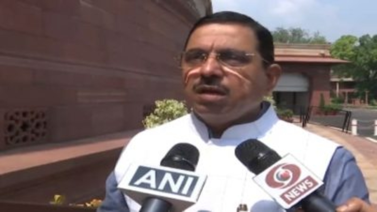 Union Minister Pralhad Joshi. ANI File Union Minister Pralhad Joshi. ANI File