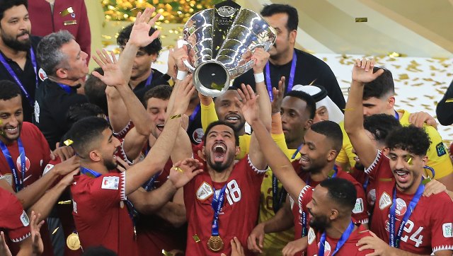 AFC Asian Cup Final: Akram Afif hat-trick fires Qatar to back-to-back titles, victory over Jordan AFC Asian Cup Final: Akram Afif hat-trick fires Qatar to back-to-back titles, victory over Jordan