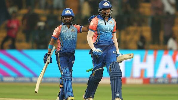 WATCH: Sajeevan Sajana last-ball six fires Mumbai Indians to thrilling win over Delhi Capitals in WPL 2024