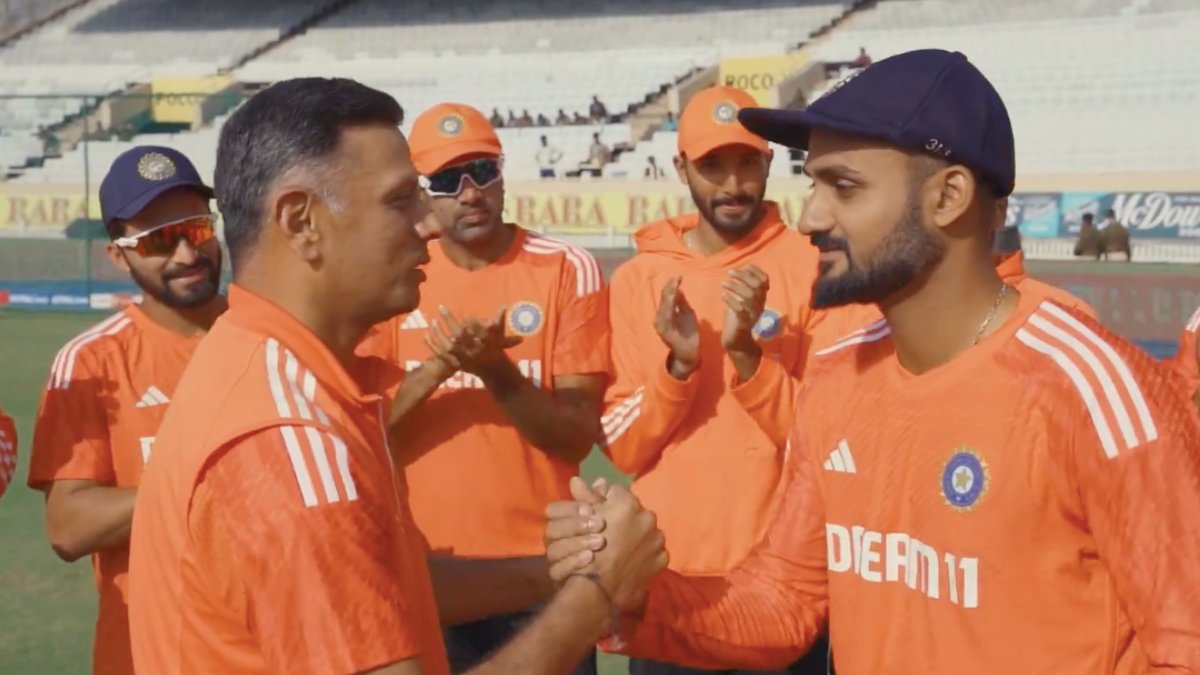 Rahul Dravid remembers Akash Deep's father while handing India debut cap; Anil Kumble praises debutant Rahul Dravid remembers Akash Deep's father while handing India debut cap; Anil Kumble praises debutant