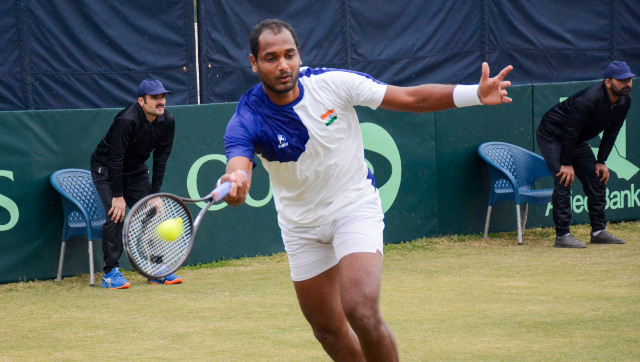 Davis Cup: India lead Pakistan 2-0 after Ramkumar Ramanathan, N Sriram Balaji win singles encounters Davis Cup: India lead Pakistan 2-0 after Ramkumar Ramanathan, N Sriram Balaji win singles encounters