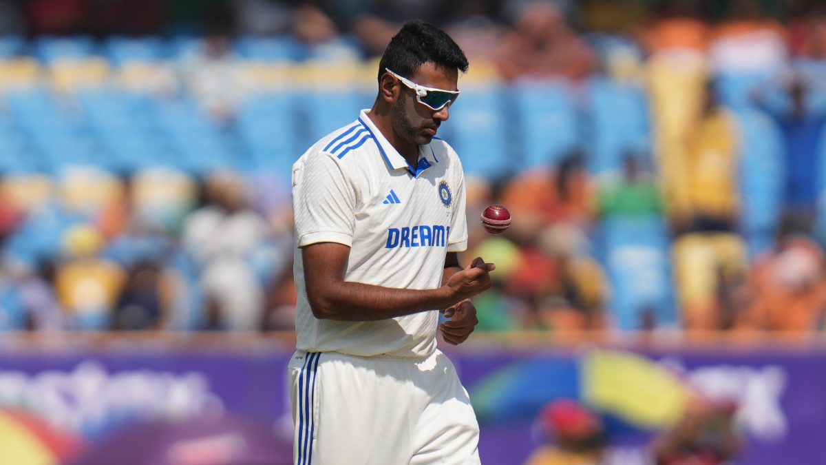 Ravichandran Ashwin was seen practising during the tea interval on Day 4 of the third Test in Rajkot. Sportzpics Ravichandran Ashwin was seen practising during the tea interval on Day 4 of the third Test in Rajkot. Sportzpics