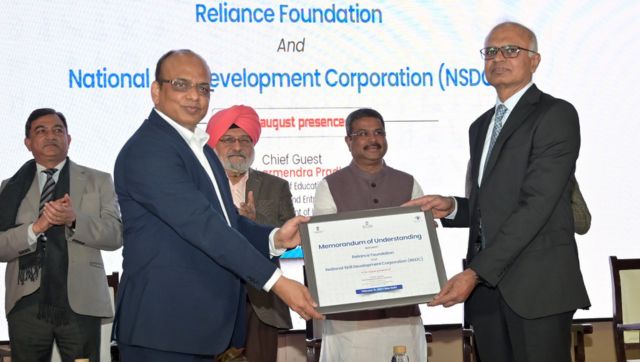 Reliance Foundation partners with NSDC to skill 500,000 youth for future-ready careers Reliance Foundation partners with NSDC to skill 500,000 youth for future-ready careers