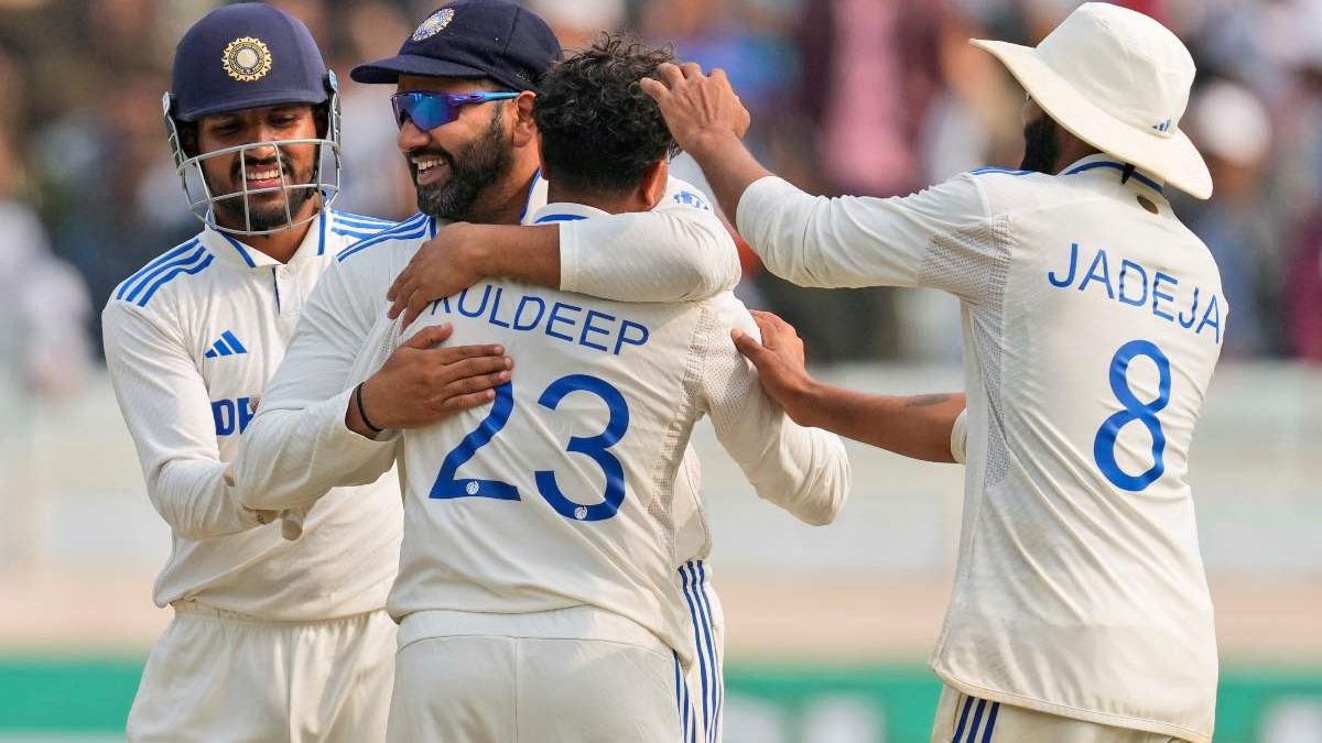 Rohit Sharma's encouraging leadership played a big role in allowing the youngsters guide India to the Test series win over England. AP Rohit Sharma's encouraging leadership played a big role in allowing the youngsters guide India to the Test series win over England. AP