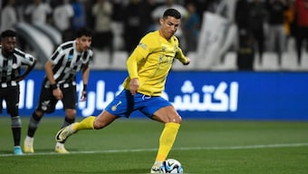 Cristiano Ronaldo will also have to pay a fine of 20,000 Saudi Riyals ( $5,333) to Al-Shabab, to cover the costs of the club filing the complaint, and half of that amount to the federation. Reuters 
