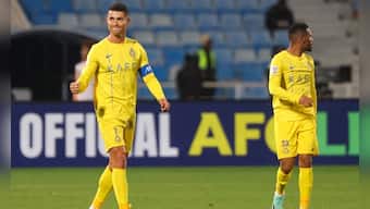 Ronaldo debuts new celebration after scoring winning goal for Al Nassr against Al Fayha in AFC Champions League