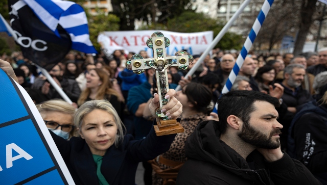 Despite resistance from influential Greek Church, parliament to vote on legalising same-sex marriage today Despite resistance from influential Greek Church, parliament to vote on legalising same-sex marriage today