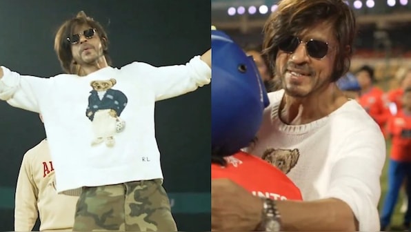 Shah Rukh Khan and Shahid Kapoor spotted rehearsing for WPL opening ceremony;  WATCH – Firstpost