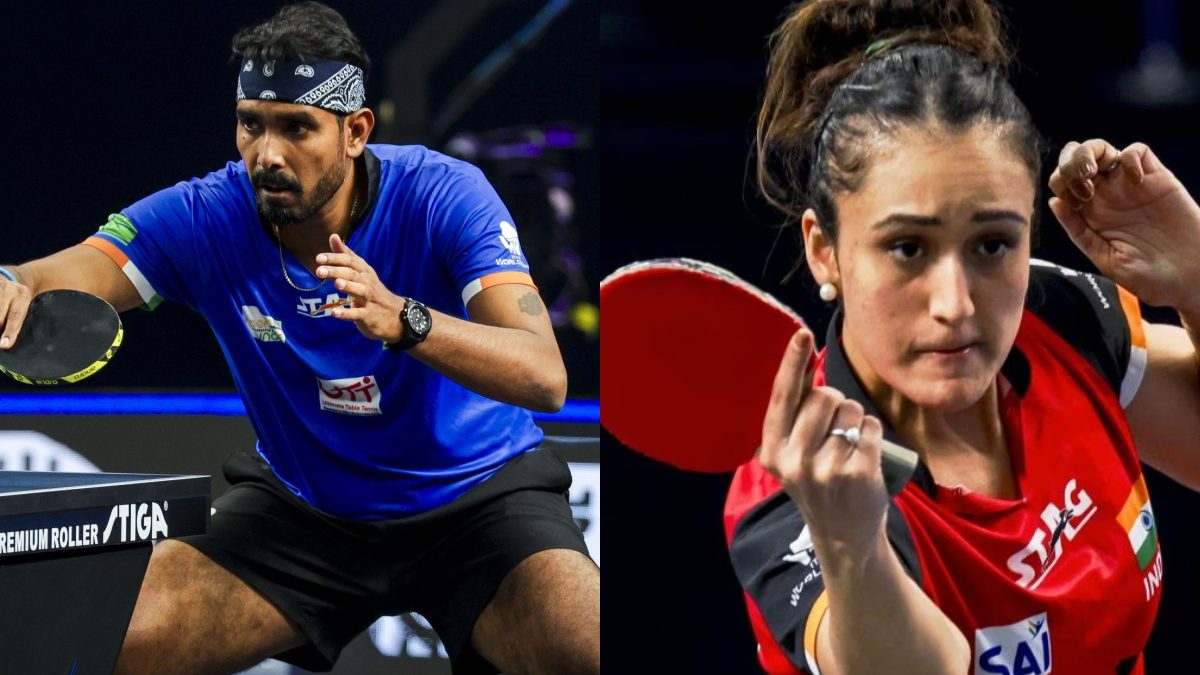 India men's, women's table tennis teams make history after qualifying for 2024 Paris Olympics India men's, women's table tennis teams make history after qualifying for 2024 Paris Olympics