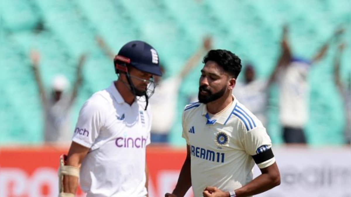 Watch: Mohammed Siraj's brilliant yorkers to dismiss Rehan Ahmed and James Anderson