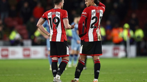 Watch: Sheffield United players square off in defeat at Wolves – Firstpost