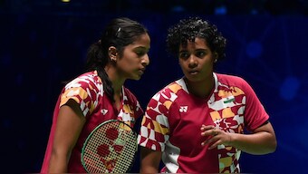 File image of Treesa Jolly and Gayatri Gopichand. AP