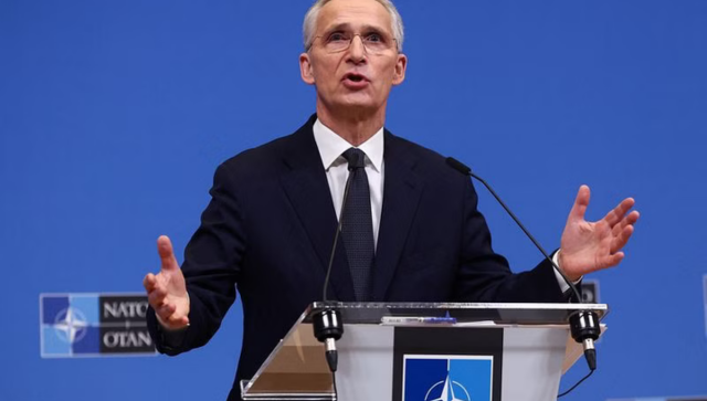 NATO chief says Europe meeting spending targets after Trump criticism NATO chief says Europe meeting spending targets after Trump criticism