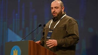 Ukrainian defence minister Rustem Umerov. AFP File