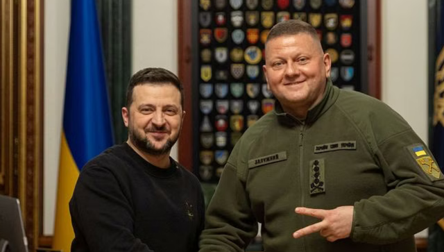 Zelenskyy sacks Ukraine's commander-in-chief days after telling him he was being dismissed Zelenskyy sacks Ukraine's commander-in-chief days after telling him he was being dismissed
