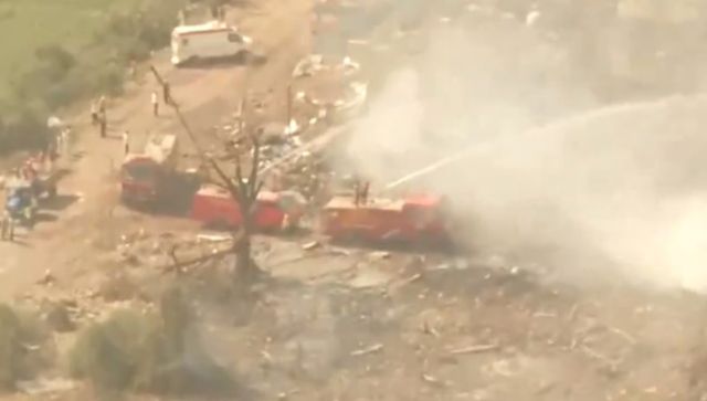 6 killed, dozens feared trapped in fire at crackers factory in Madhya Pradesh's Harda 6 killed, dozens feared trapped in fire at crackers factory in Madhya Pradesh's Harda