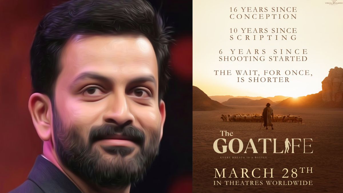 Prithviraj Sukumaran-starrer 'The Goat Life', slated to release in theatres worldwide on 28 March 2024 Prithviraj Sukumaran-starrer 'The Goat Life', slated to release in theatres worldwide on 28 March 2024