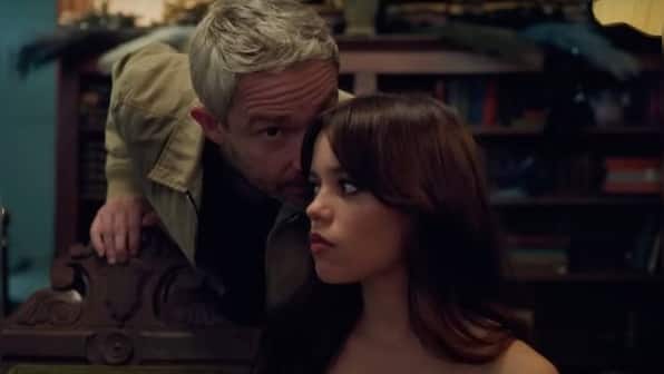 'So gross': Viewers call out 52-year-old Martin Freeman and Jenna Ortega's sex scene in 'Miller's Girl'