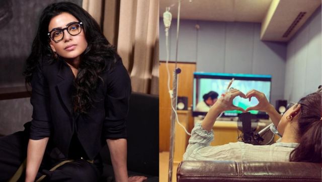 WATCH. Samantha Ruth Prabhu returns to work after a hiatus, breaks into tears talking about her myositis diagnosis WATCH. Samantha Ruth Prabhu returns to work after a hiatus, breaks into tears talking about her myositis diagnosis