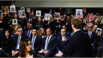 Mark Zuckerberg apologises amid congressional grilling on online safety of children