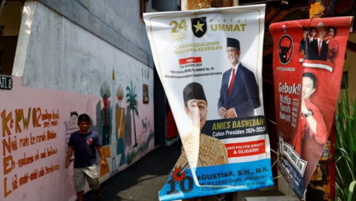 Candidates for president in Indonesia compete on TikTok with dance moves and deepfakes
