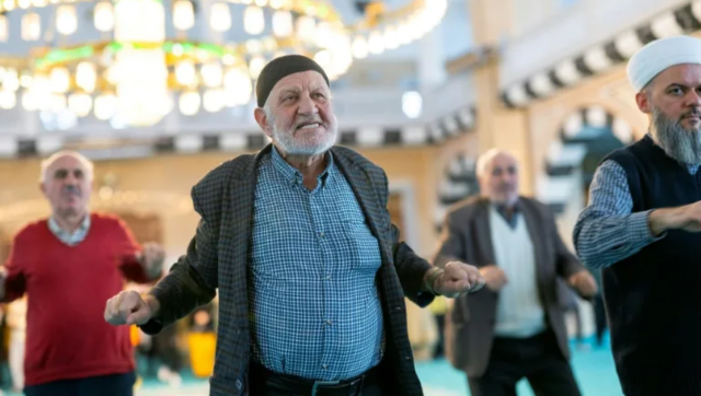 From Faith to Sport: Turkey mosque becomes gym after prayers in one of its kind fitness initiative From Faith to Sport: Turkey mosque becomes gym after prayers in one of its kind fitness initiative