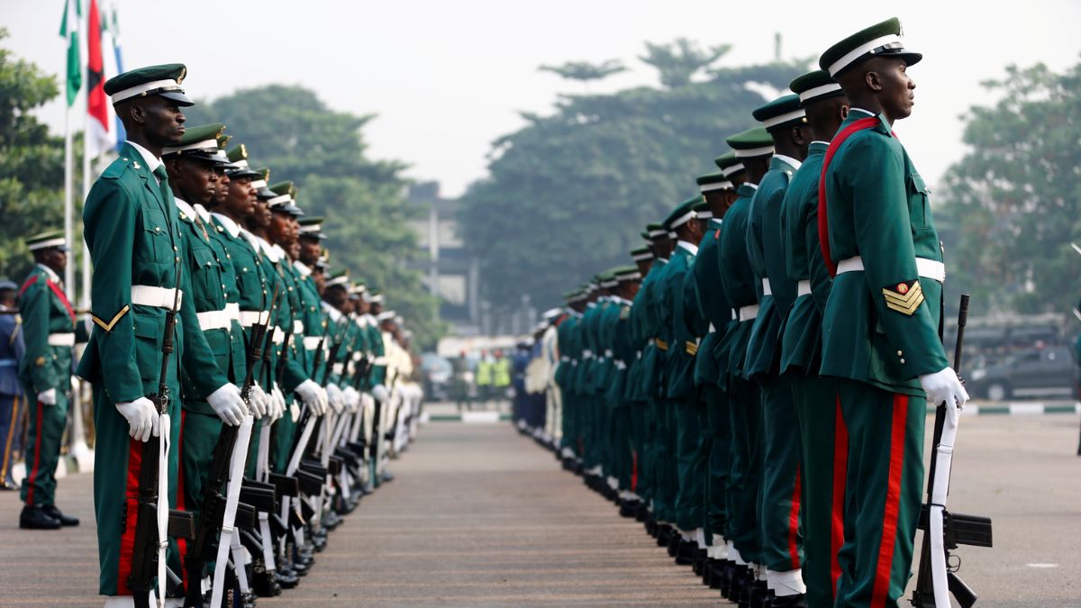 Nigeria's head of defense accuses countries of applying 'double standards' in refusing arm sales Nigeria's head of defense accuses countries of applying 'double standards' in refusing arm sales