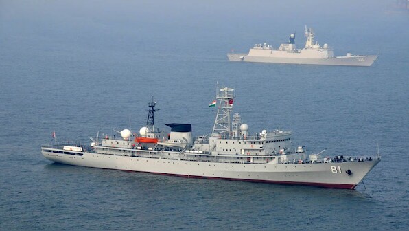 Amid tense relations with India, a Chinese 'research vessel' docks in the Maldives