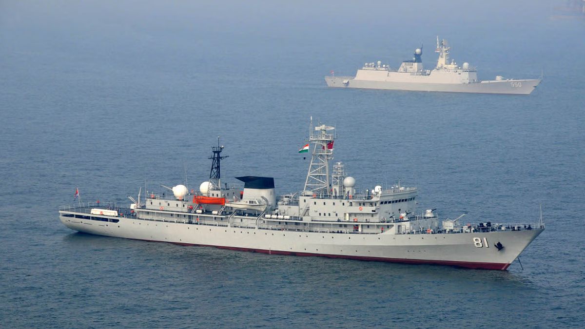 Amid tense relations with India, a Chinese 'research vessel' docks in the Maldives Amid tense relations with India, a Chinese 'research vessel' docks in the Maldives