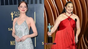 Watch: Emma Stone's 'loud' reaction after losing to Lily Gladstone at SAG Awards has Internet's attention