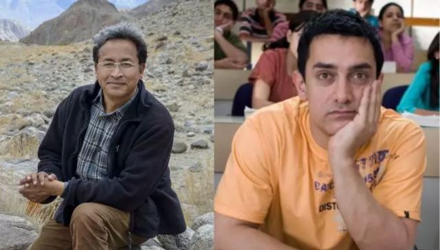 Sonam Wangchuk, who inspired Aamir Khan's character in '3 idiots' says he couldn't connect with Rancho because... Sonam Wangchuk, who inspired Aamir Khan's character in '3 idiots' says he couldn't connect with Rancho because...