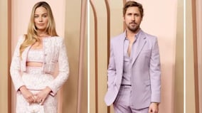 'Barbie' stars Margot Robbie, Ryan Gosling join fellow Oscar nominees for annual celebratory luncheon
