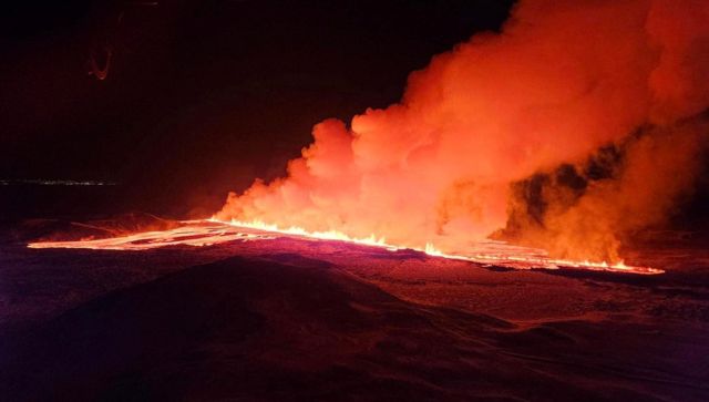WATCH: Volcano erupts on Reykjanes peninsula in Iceland, third to hit since December WATCH: Volcano erupts on Reykjanes peninsula in Iceland, third to hit since December