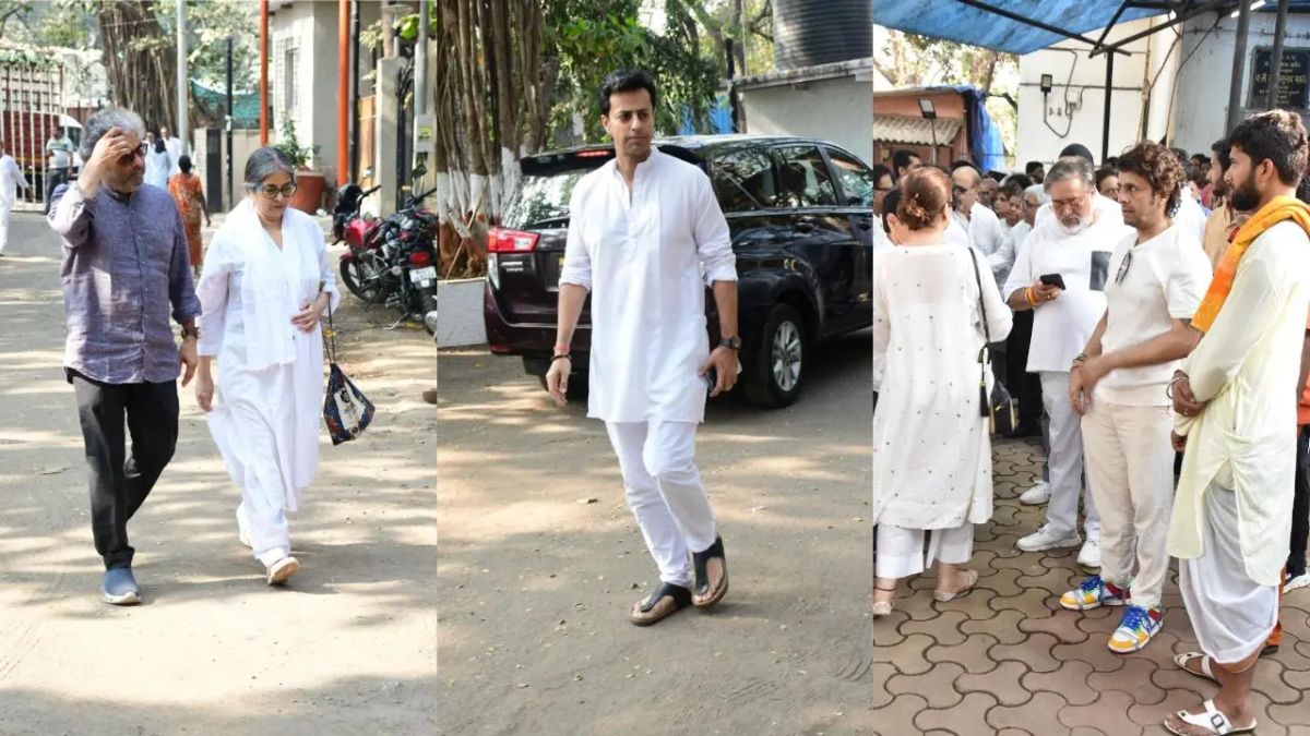 Pankaj Udhas Funeral: Sonu Nigam, Shaan arrive to pay their last respects to ghazal maestro Pankaj Udhas Funeral: Sonu Nigam, Shaan arrive to pay their last respects to ghazal maestro