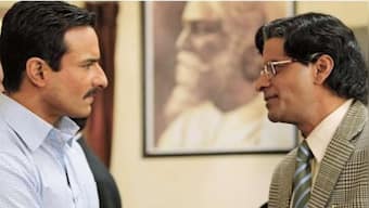 Saif Ali Khan says Manoj Bajpayee didn't 'buy' his acting as an 'underprivileged person' in Aarakshan'