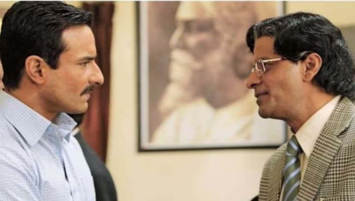Saif Ali Khan says Manoj Bajpayee didn't 'buy' his acting as an 'underprivileged person' in Aarakshan'