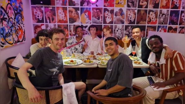 Adarsh Gourav bonds with 'Aliens' cast as he begins shooting for Ridley Scott's prequel series