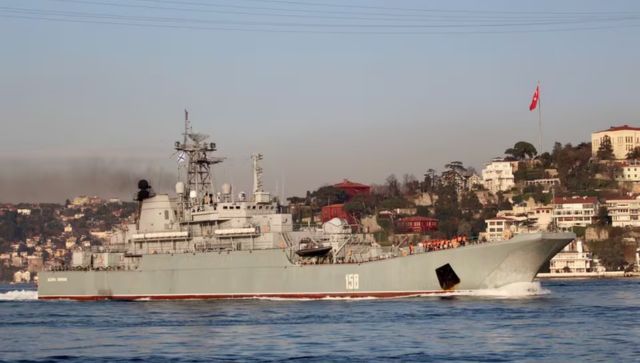 Ukraine says it destroyed Russian warship in Black Sea Ukraine says it destroyed Russian warship in Black Sea