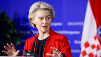 European Commission President Ursula von der Leyen. AP