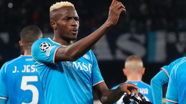 UEFA Champions League: Osimhen gives Napoli a Barcelona draw and new hope