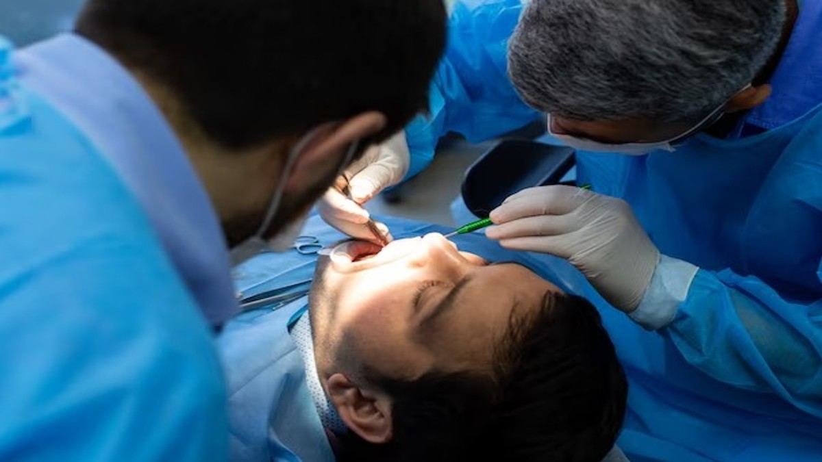 As part of the procedure to improve his smile Laxmi Narayana was put under anaesthesia, which left him unconscious. Freepik/Representative Image As part of the procedure to improve his smile Laxmi Narayana was put under anaesthesia, which left him unconscious. Freepik/Representative Image