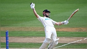 Kane Williamson produces record-breaking hundred as New Zealand win their first Test series vs South Africa