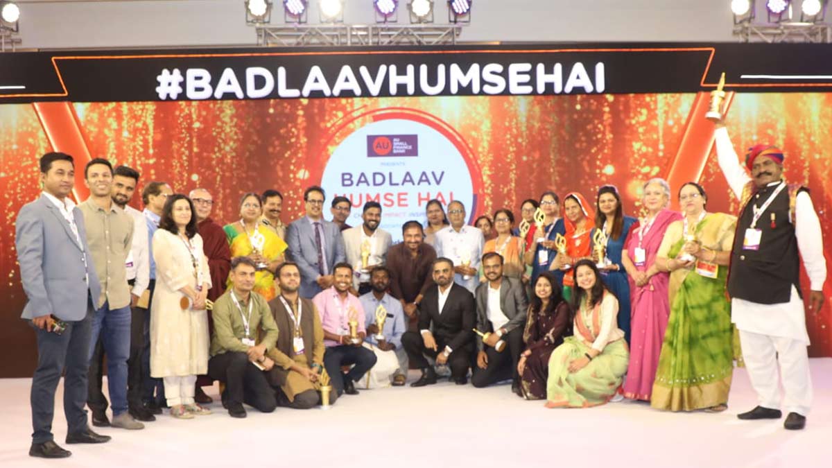 Humse Ha Honouring the Changemakers: AU Small Finance Bank presents 'Badlaav ...
